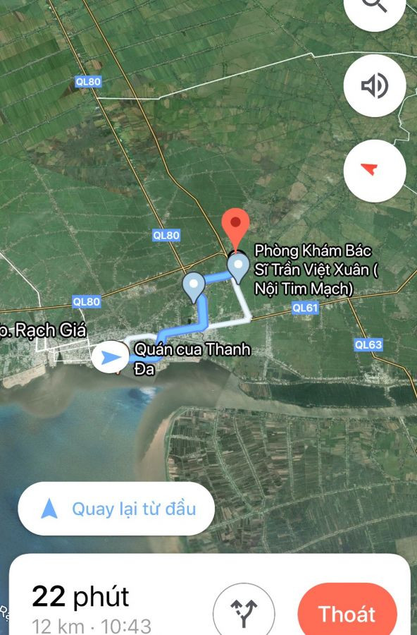 Cần bán 10 công đất ấp Tân Điền, xã Giục Tượng, huyện Châu Thành, tỉnh Kiên Giang