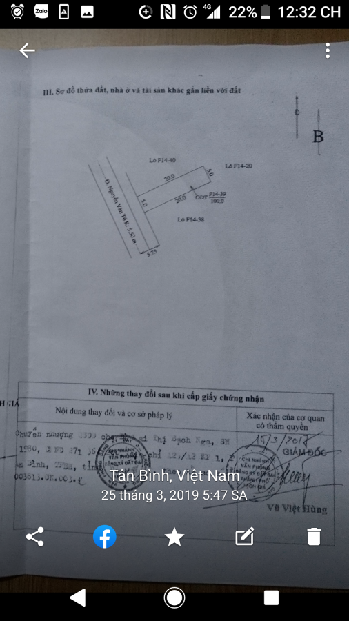 Chính chủ Cần Bán nền Đẹp Nguyễn Văn Tố, Lô F14-39, Rạch Giá, Kiên Giang
